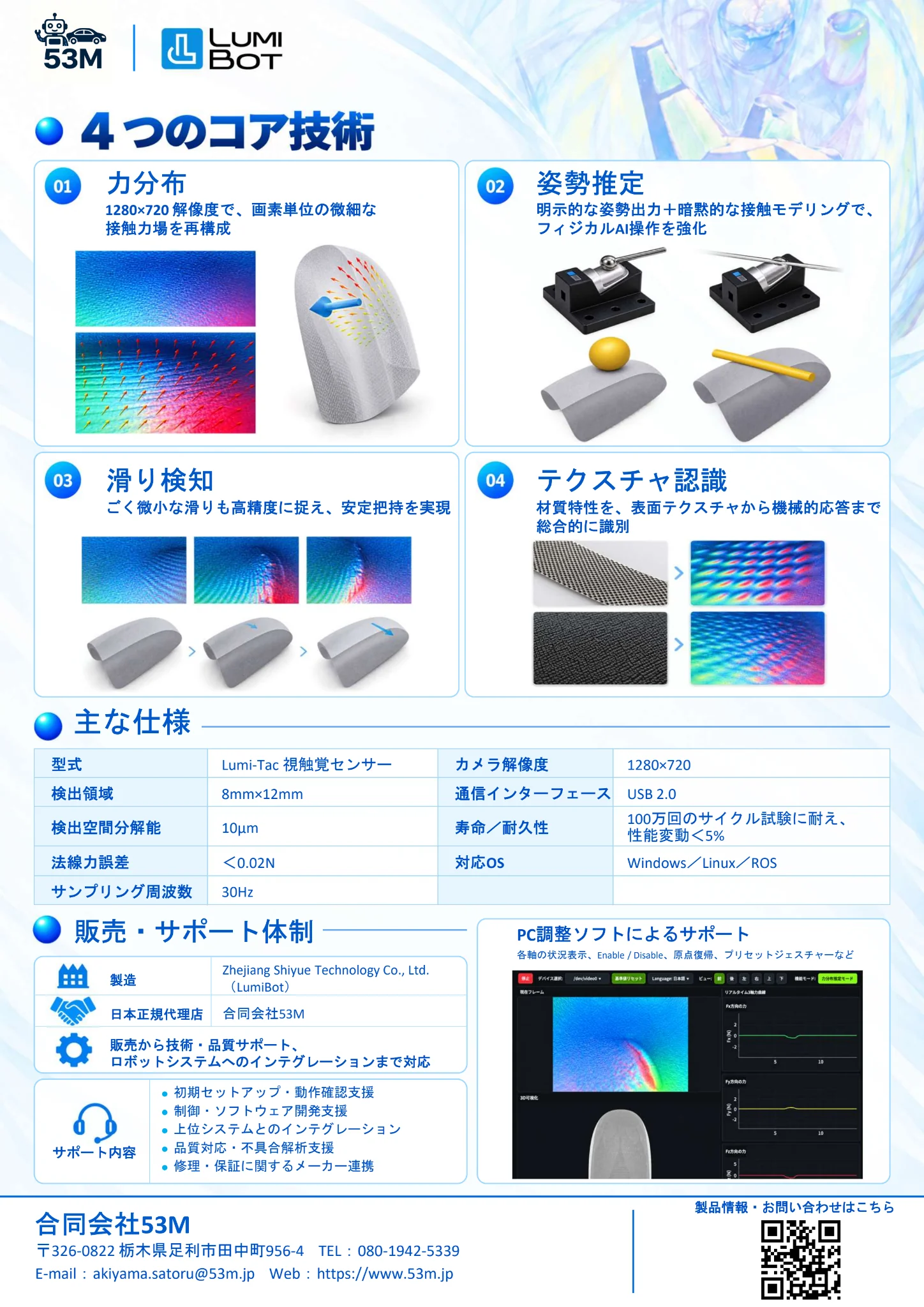 視触覚センサー 2 / 2 の配布資料